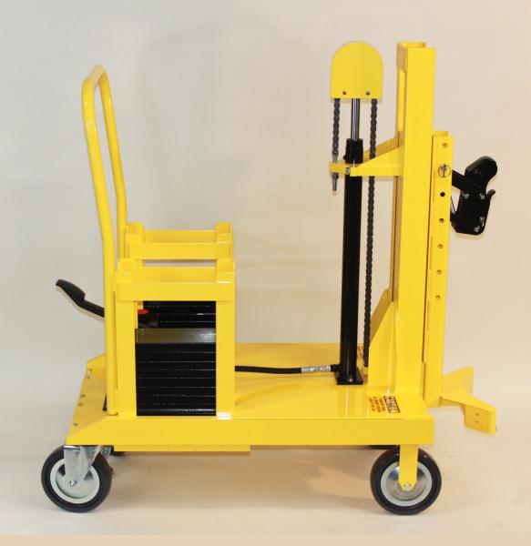 EasyLift Counterbalanced Drum Transporters for Drum Placement in Cabinets, Hot Boxes, or Under Piston Pumps