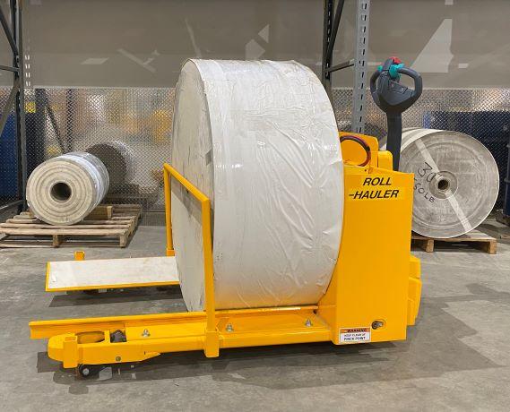 Self-Powered Roll Transporters for Large Heavy Rolls