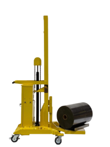 61-EasyLift-EL-Ergonomic-Roll-Transporter-with-V-Pan-DC-Powered-Lift