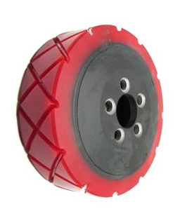 01-X-Groove-siped-polyurethane-drive-wheel-2