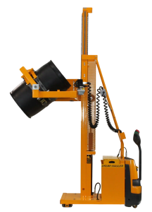 01-–-Drum-Hauler-with-FSR-Clamp-and-plastic-drum-raised-in-pour-position-min-Photoroom
