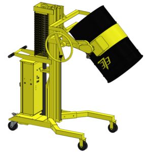 22b-ED-MFCR-DC-Powered-Drum-Dumper-w-Manual-Forward-Clamp-Rotator