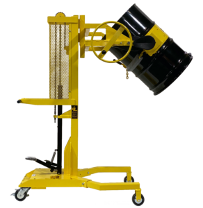 ED-MFCR-Foot-Pump-Drum-Dumper-w-Manual-Forward-Clamp-Rotator