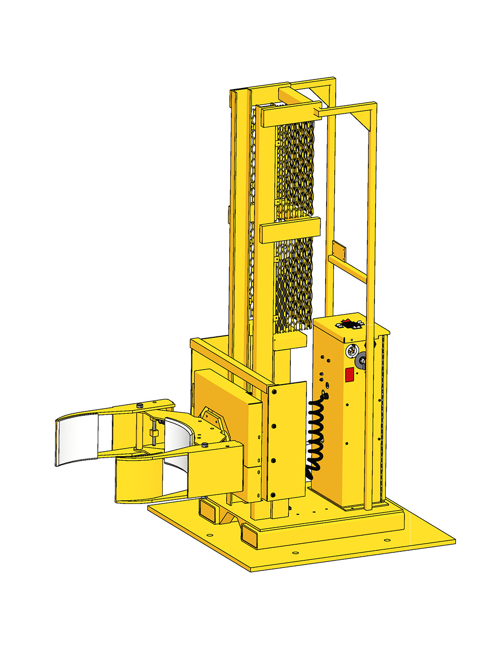 01-EDS-DC-Powered-Drum-Dumper-with-RCR1324-8-Clamp-no-drum