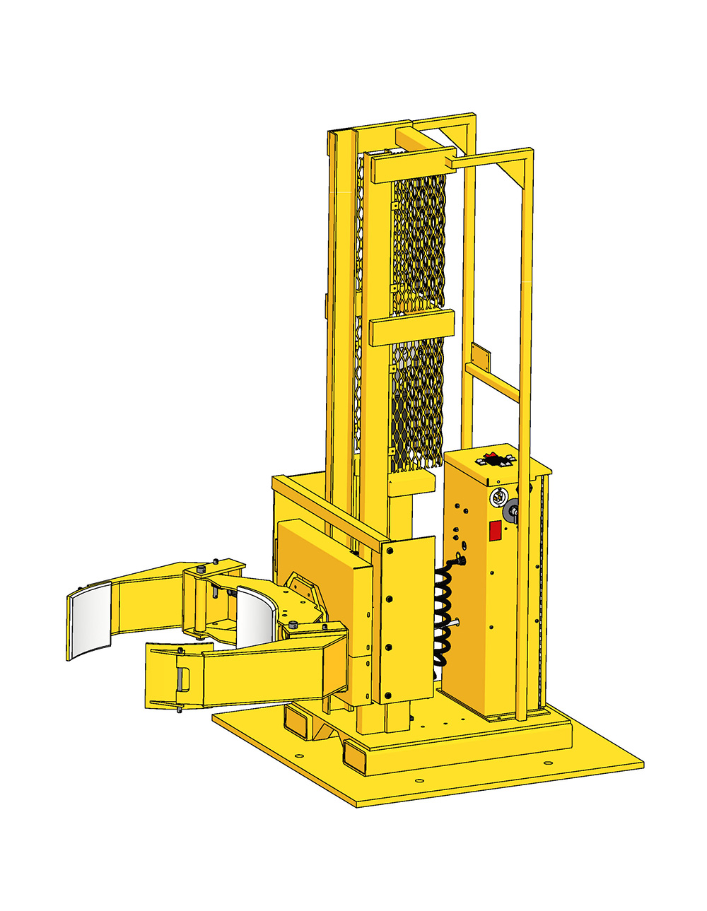 01-EDS-DC-Powered-Drum-Dumper-with-RCR1626-8-no-drum