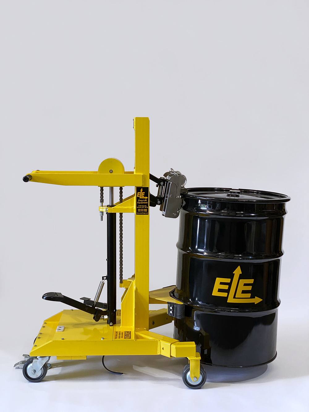 05-Ergo-SL-foot-pump-with-EG2L-SRC-option-steel-drum